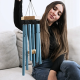 Ocean Blue Memorial Wind Chimes