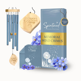 Ocean Blue Memorial Wind Chimes