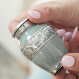 Olive Rest Keepsake Urn