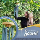 Ocean Blue Memorial Wind Chimes