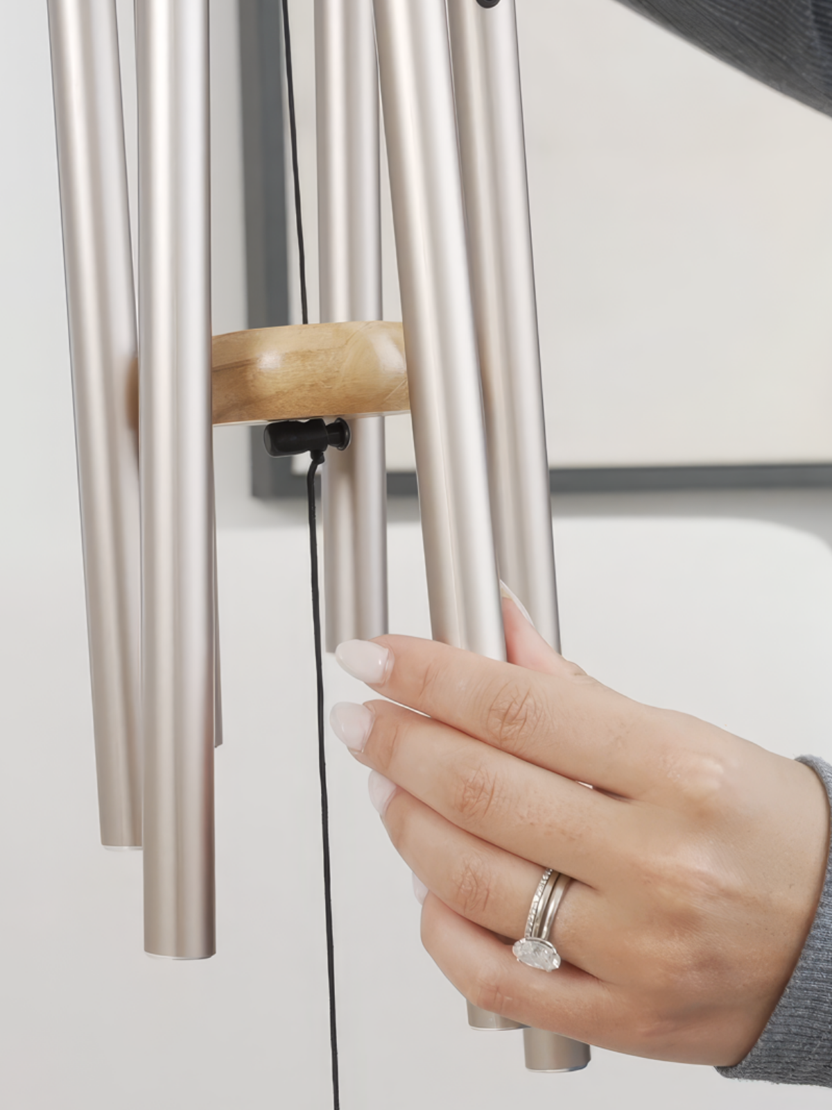 Tranquil Pearl Memorial Wind Chimes – Spiritwind