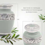 Olive Rest Keepsake Urn