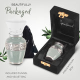 Olive Rest Keepsake Urn