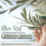 Olive Rest Keepsake Urn