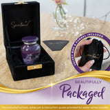 Sacred Purple Hummingbird Keepsake Urn